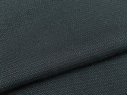 平和屋着物■上質な紬　アンサンブル　100亀甲　総詰め　正絹　逸品　BAAY3956hj