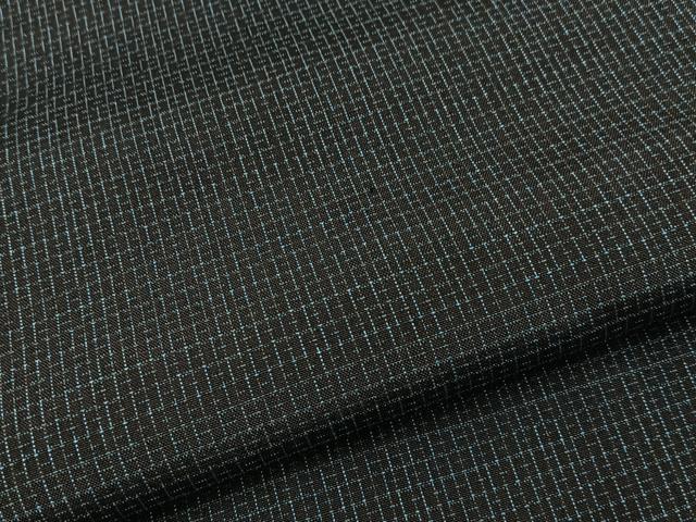 平和屋着物■男性　本場大島紬　アンサンブル　80亀甲　総詰め　正絹　逸品　BAAY3961hj