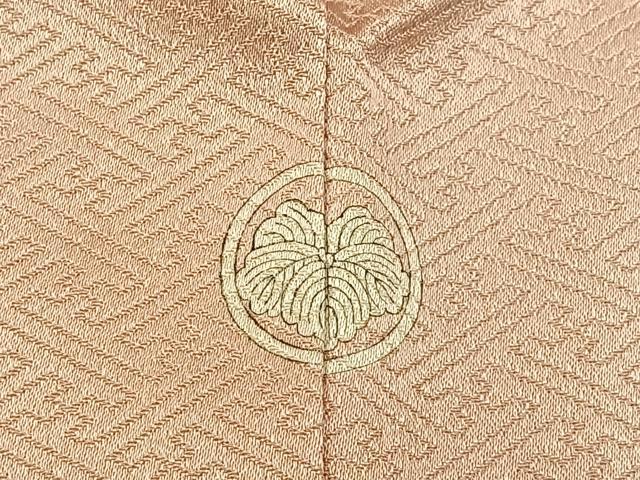 平和屋着物■豪華色留袖　刺繍　菊　正絹　逸品　BAAY3973hj