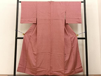 平和屋着物■江戸小紋　家内安全　正絹　逸品　BAAY3974hj