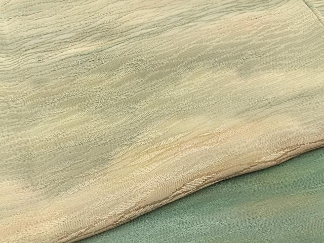 平和屋着物■訪問着　作家物　雲重ね文　暈し染め　正絹　逸品　BAAY3977hj