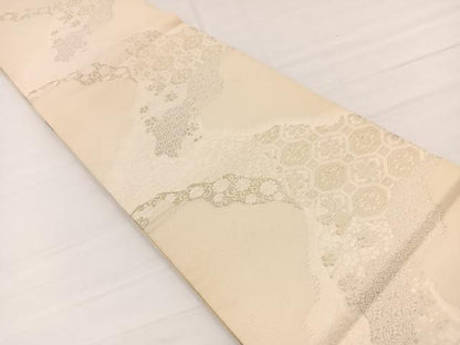 平和屋着物＊夏物　六通柄袋帯　唐織　道長蜀江花文　金銀糸　正絹　逸品　BAAY4026hv