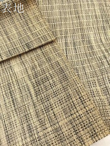 平和屋着物＊夏物　八寸名古屋帯　羅　幾何学文様　正絹　逸品　BAAY4049hv