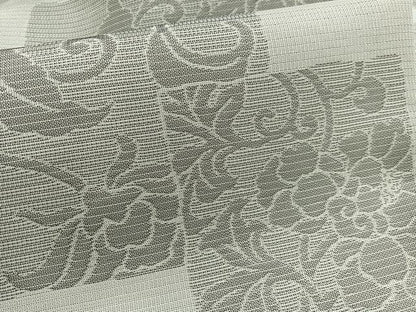 平和屋着物＊夏物　西陣　川島織物謹製　九寸名古屋帯　花唐草文　正絹　逸品　BAAY4056hv