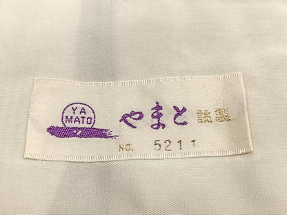 平和屋着物▽中国三大刺繍　スワトウ刺繍　総刺繍　訪問着　単衣　辻が花　暈し染め　金糸　やまと誂製　正絹　逸品　BAAY4135hv