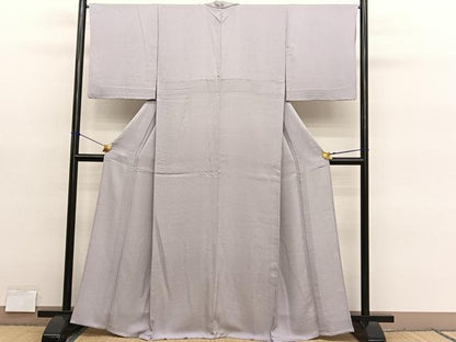平和屋着物▽江戸小紋　単衣　行儀　正絹　逸品　BAAY4157hv
