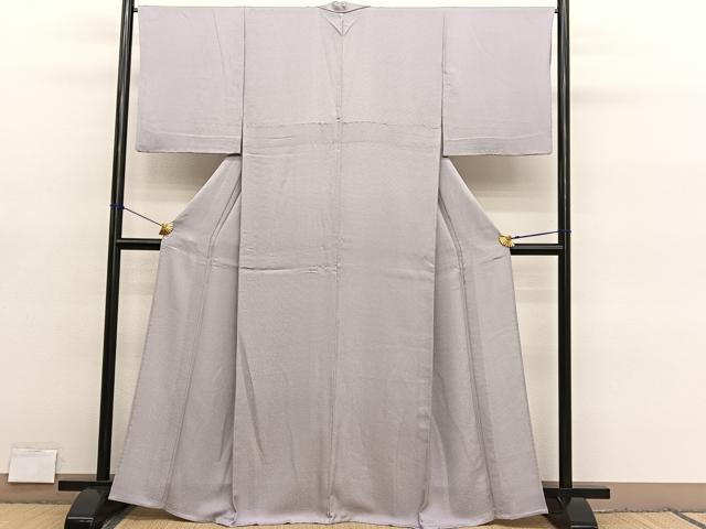 平和屋着物▽江戸小紋　単衣　行儀　正絹　逸品　BAAY4157hv