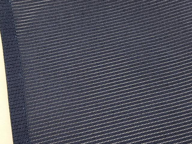平和屋着物＊夏物　訪問着　絽　刺繍　草葉文　銀糸　正絹　逸品　BAAY4192hv