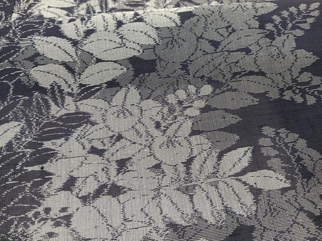 平和屋着物＊夏物　紗紬　橘　正絹　逸品　BAAY4194hv
