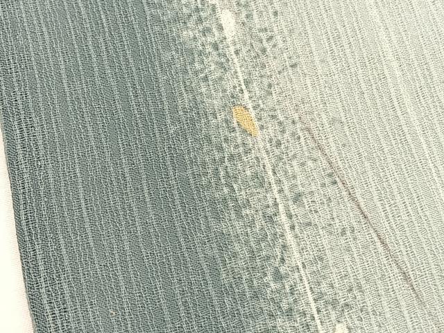 平和屋着物＊夏物　小紋　紗　枝花文　洗える着物　BAAY4238hv
