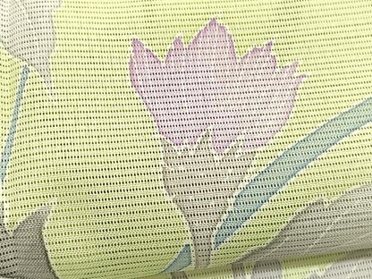 平和屋着物＊夏物　訪問着　絽　枝花文　暈し染め　洗える着物　未使用　BAAY4263hv