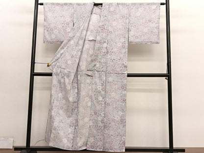 平和屋着物＊夏物　小紋　絽　辻が花　洗える着物　BAAY4319hv