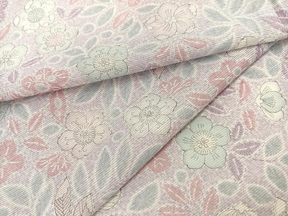 平和屋着物＊夏物　小紋　絽　辻が花　洗える着物　BAAY4319hv
