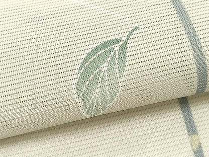 平和屋着物＊夏物　小紋　絽　吹き寄せ文　暈し染め　洗える着物　未使用　BAAY4377hv