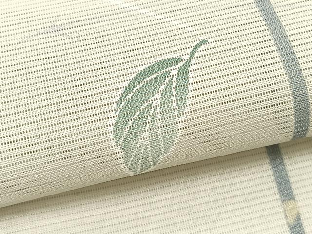 平和屋着物＊夏物　小紋　絽　吹き寄せ文　暈し染め　洗える着物　未使用　BAAY4377hv
