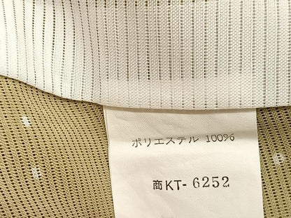 平和屋着物＊夏物　小紋　絽　花簪　洗える着物　BAAY4406hv