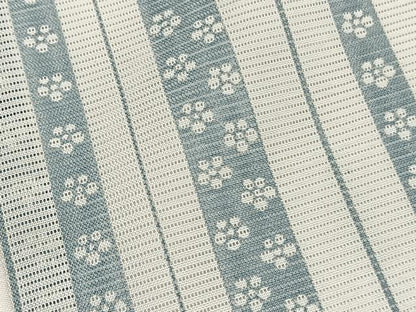 平和屋着物＊夏物　小紋　絽　舞花文　洗える着物　BAAY4408hv