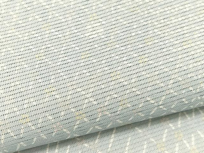 平和屋着物＊夏物　小紋　絽　幾何学文様　洗える着物　BAAY4421hv
