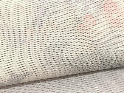 平和屋着物＊夏物　訪問着　絽　草花文　さんび謹製　洗える着物　BAAY4425hv