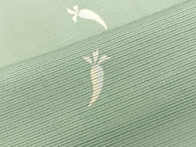 平和屋着物＊夏物　小紋　絽　成り物　洗える着物　BAAY4433hv