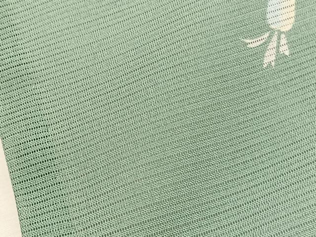 平和屋着物＊夏物　小紋　絽　成り物　洗える着物　BAAY4433hv
