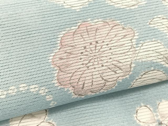 平和屋着物＊夏物　小紋　絽　辻が花　洗える着物　BAAY4435hv