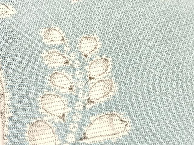平和屋着物＊夏物　小紋　絽　辻が花　洗える着物　BAAY4435hv