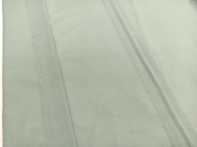 平和屋着物＊夏物　色無地　絽　柳鼠色　洗える着物　BAAY4447hv