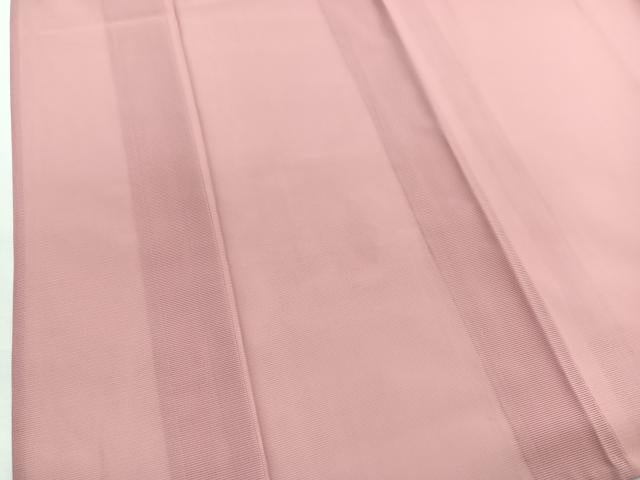 平和屋着物＊夏物　色無地　絽　曙色　洗える着物　BAAY4449hv