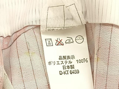平和屋着物＊夏物　小紋　絽縮緬　麻の葉舞花文　暈し染め　洗える着物　BAAY4450hv