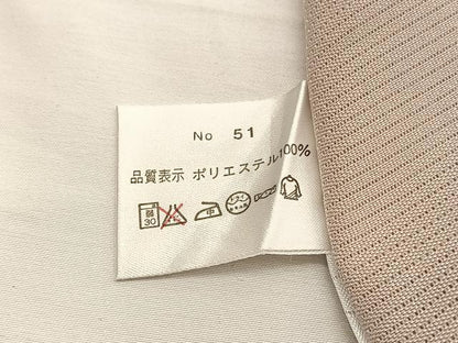平和屋着物＊夏物　色無地　絽　薄香色　洗える着物　BAAY4474hv