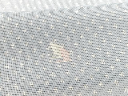 平和屋着物＊夏物　小紋　絽　飛鶴文　洗える着物　BAAY4481hv