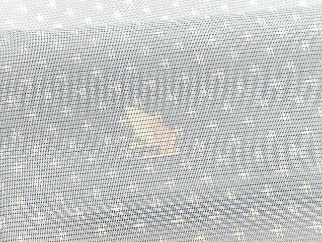 平和屋着物＊夏物　小紋　絽　飛鶴文　洗える着物　BAAY4481hv