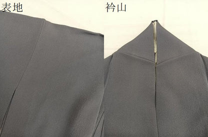平和屋着物▽訪問着　単衣　総刺繍　竜田川花文　金糸　正絹　逸品　BAAY4508hv