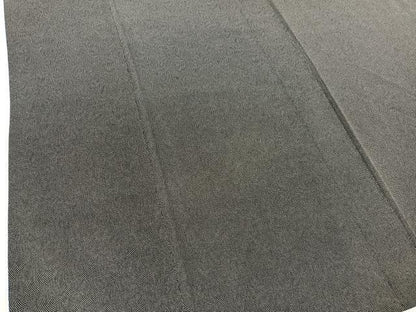 平和屋着物＊小紋師　飯島輝也　夏物　江戸小紋　絽　鮫小紋柄　黒地　正絹　逸品　BAAY4526hv