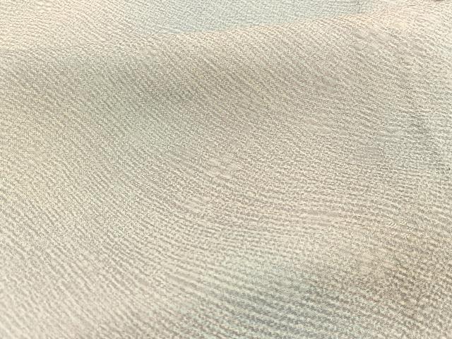平和屋着物▽上質な小紋　単衣　流水花文　暈し染め　正絹　逸品　未使用　BAAY4546hv