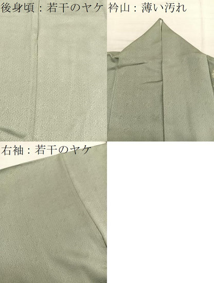 平和屋着物■訪問着　絞り　刺繍　籬花文　金彩　正絹　逸品　BAAY4568hv