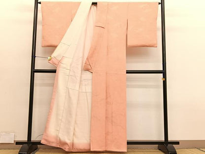 平和屋着物■江戸小紋　吉祥小紋柄　片輪車地紋　正絹　逸品　BAAY4571hv