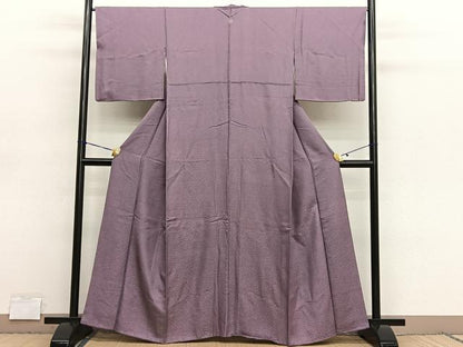 平和屋着物■江戸小紋　鮫小紋柄　正絹　逸品　BAAY4580hv