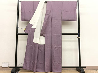 平和屋着物■江戸小紋　鮫小紋柄　正絹　逸品　BAAY4580hv