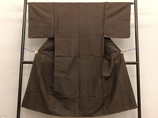 平和屋着物■男性　紬　縞　正絹　逸品　BAAY4582hv
