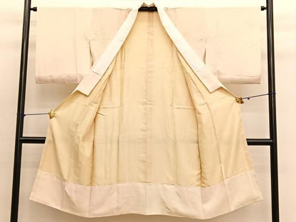 平和屋着物■長襦袢　袷　枝花文　暈し染め　正絹　逸品　BAAY4606hv