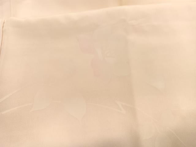 平和屋着物■長襦袢　袷　枝花文　暈し染め　正絹　逸品　BAAY4606hv