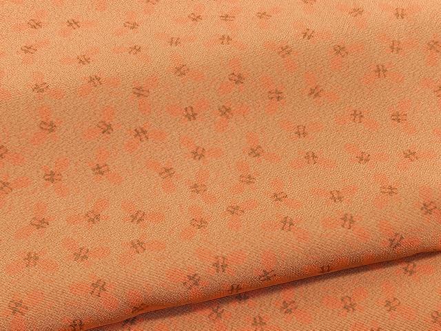 平和屋着物■上質な小紋　舞蝶文　正絹　逸品　未使用　BAAY4611hv