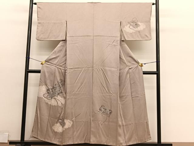 平和屋着物■訪問着　絞り　雲取り冊子文　正絹　逸品　BAAY4614hv