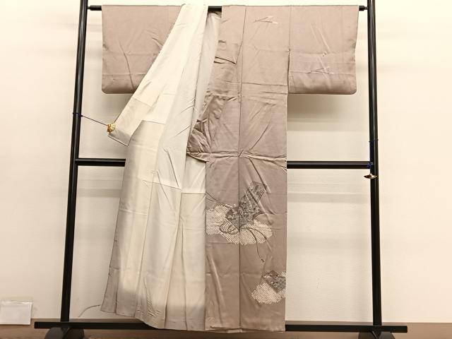 平和屋着物■訪問着　絞り　雲取り冊子文　正絹　逸品　BAAY4614hv