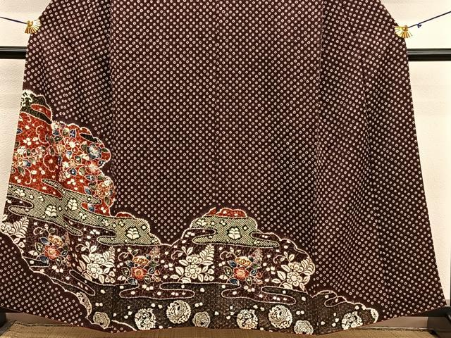 平和屋着物■訪問着　絞り　辻が花　金彩　正絹　逸品　BAAY4616hv