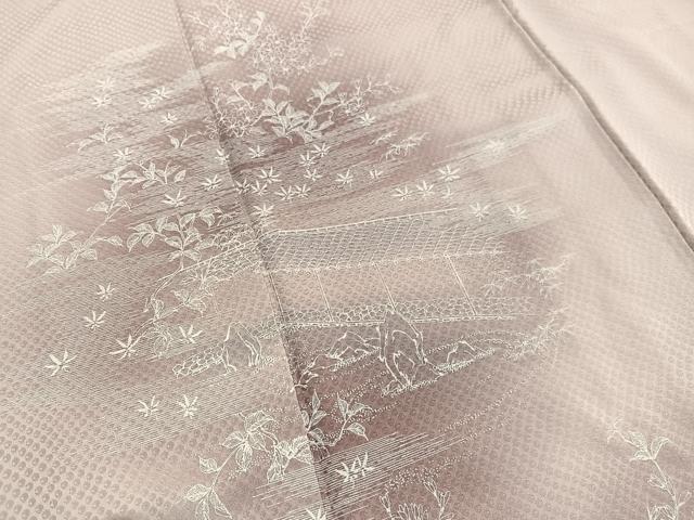 平和屋着物■訪問着　風景文　暈し染め　やまと誂製　正絹　逸品　BAAY4619hv