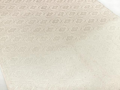 平和屋着物◎両面　全通柄袋帯　花菱文　金糸　正絹　逸品　BAAY5013qw