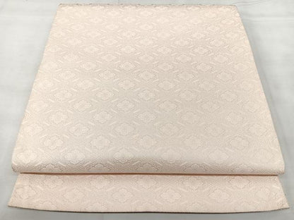 平和屋着物◎両面　全通柄袋帯　花菱文　金糸　正絹　逸品　BAAY5013qw